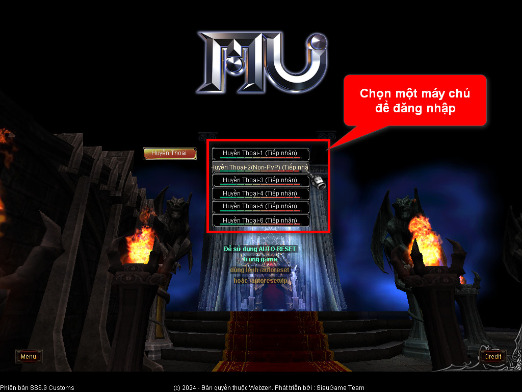 Chức năng chính của Game MU Thái Sơn